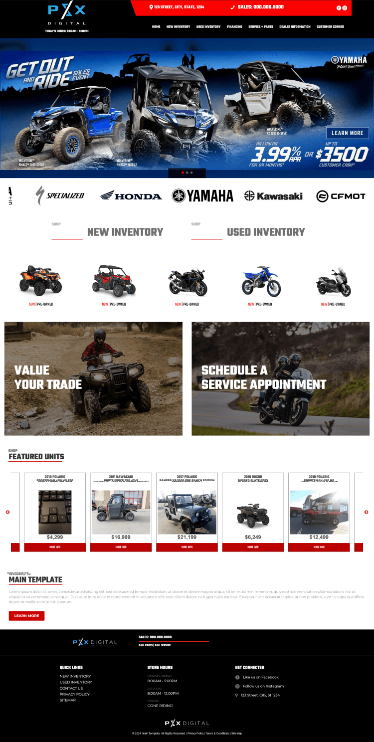 Powersports Essentials - Main Template - main-template.powersportsx.com